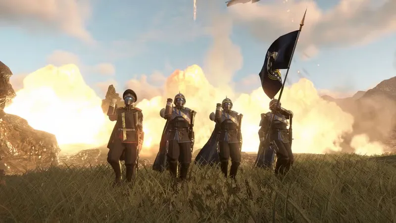 Helldivers 2 reveals masters of ceremony warbond players