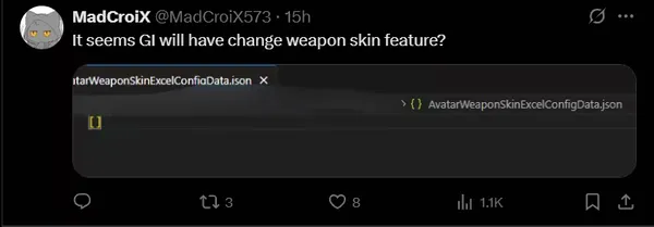Madcroix Twitter Post