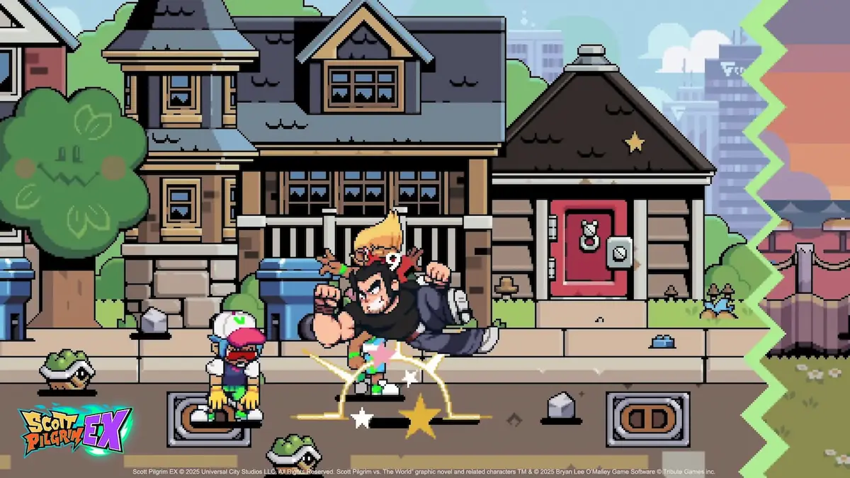 Scott Pilgrim EX Gameplay