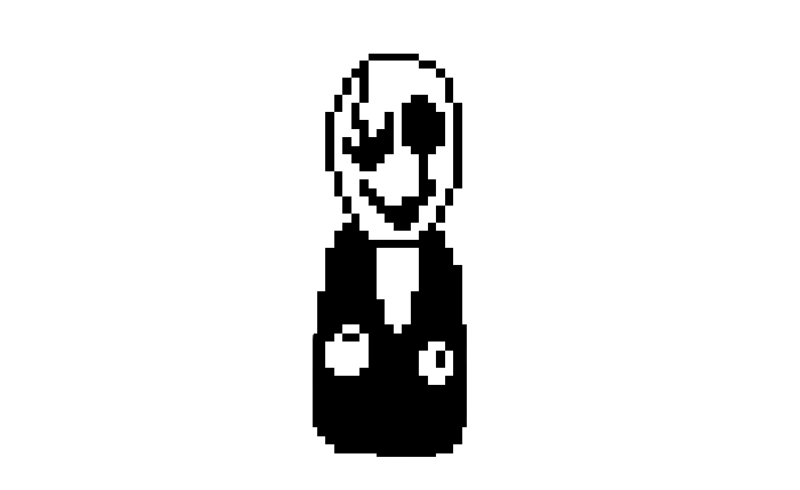 Undertale Boss W.D. Gaster